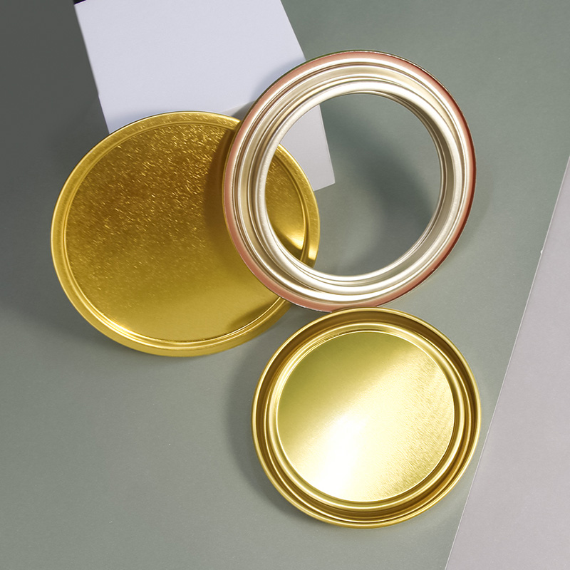 Paint cans metal top